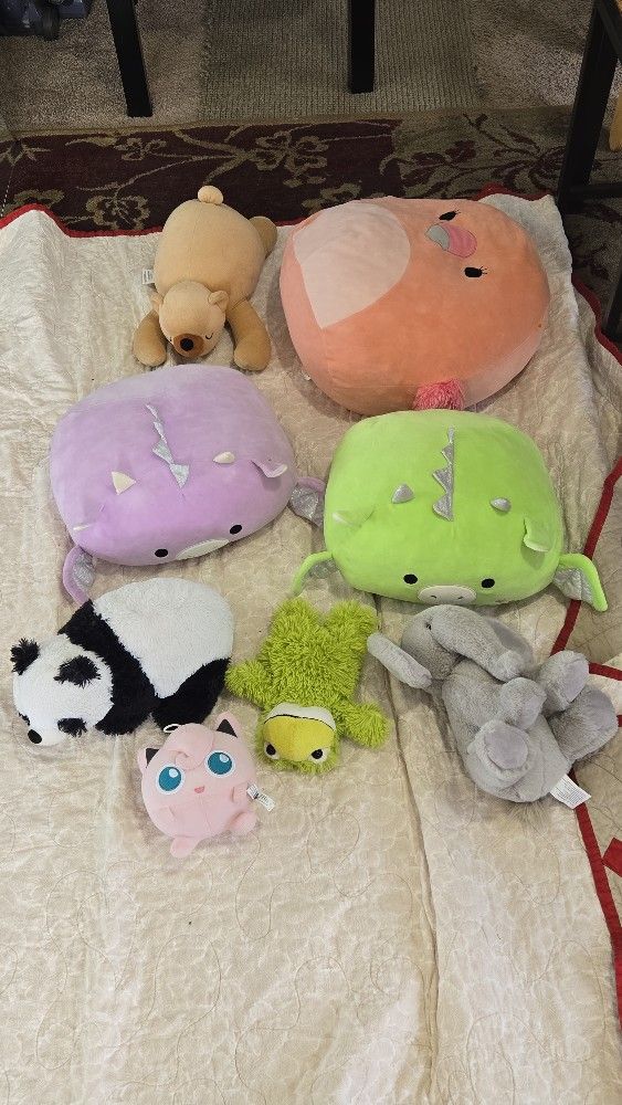 Squishmallow + Stuffed animal collection