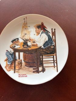 Norman Rockwell plate - “ A Good Boy “
