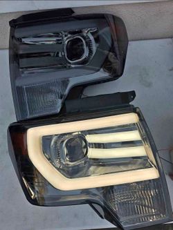 09-14 Ford F-150 Headlights Faros Calaveras Micas Luces Lamps