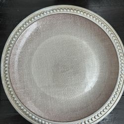Charger And Plate Set (4 Of Each)