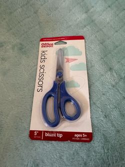 Office Depot 5 inch Kids Scissors Blunt Tip