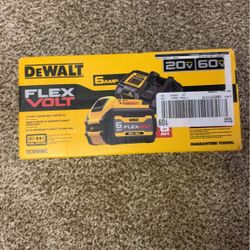 Dewalt Flex Volt Battery/charger Combo