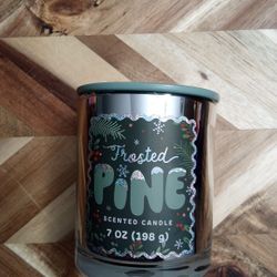Frosted Pine Candle 