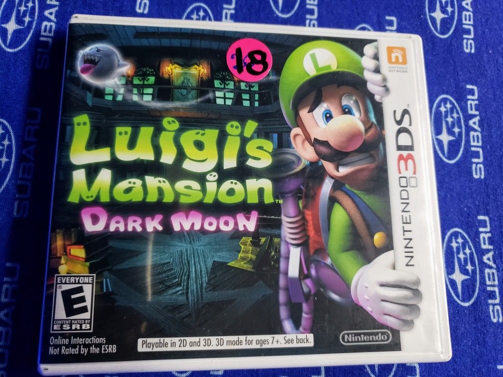 Luigi's Mansion Nintendo 3ds