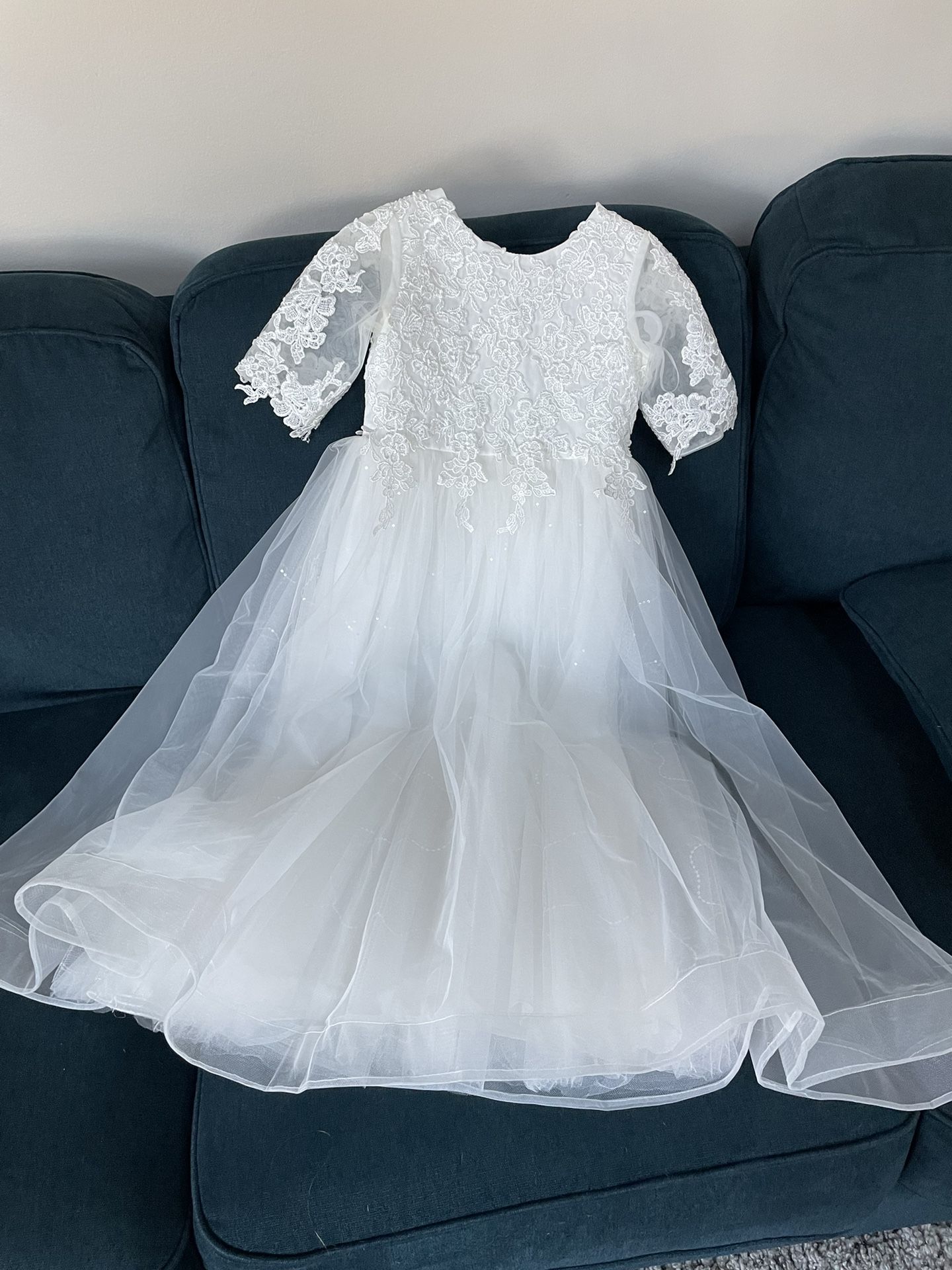 Flower Girl Communion Dress Girls Size 6/7