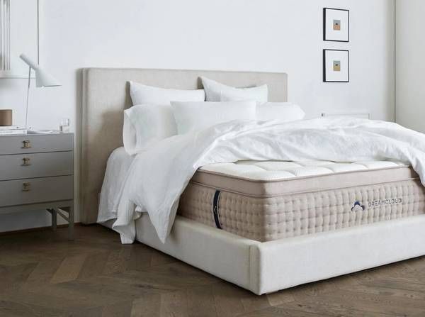 DreamCloud Luxe Hybrid Mattress  King Size– Luxury 7-Layer Cooling Comfort