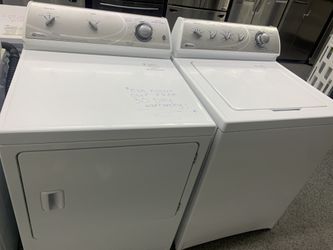 Maytag washer and dryer with warranty