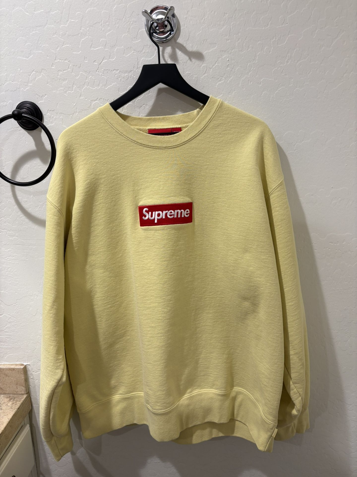 Supreme Box Logo Crewneck Sz XXL