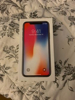 iPhone X (box only)
