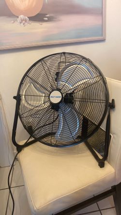 4650 CFM 20" High Velocity Floor Fan, 3-Speed Heavy Duty