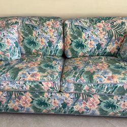 Sofa/Sofa Bed And Love Seat Both For &70