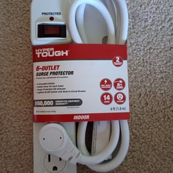 Surge Protector-6 Outlet-Indoor Use- NEW
