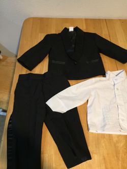 Baby 3 piece tux size medium