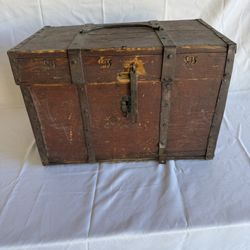 Antique Steamer Trunk