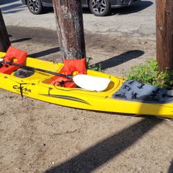 Kayak Cobra Tourer With Paddle 