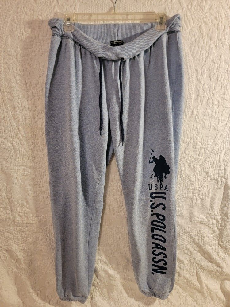 U.S. Polo Assn. Light Blue Joggers Size XL
