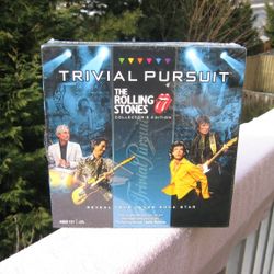 Trivial Pursuit The Rolling Stones Collector Edition New & Sealed
