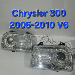 Chrysler 300 2005-2010 Headlights V6 
