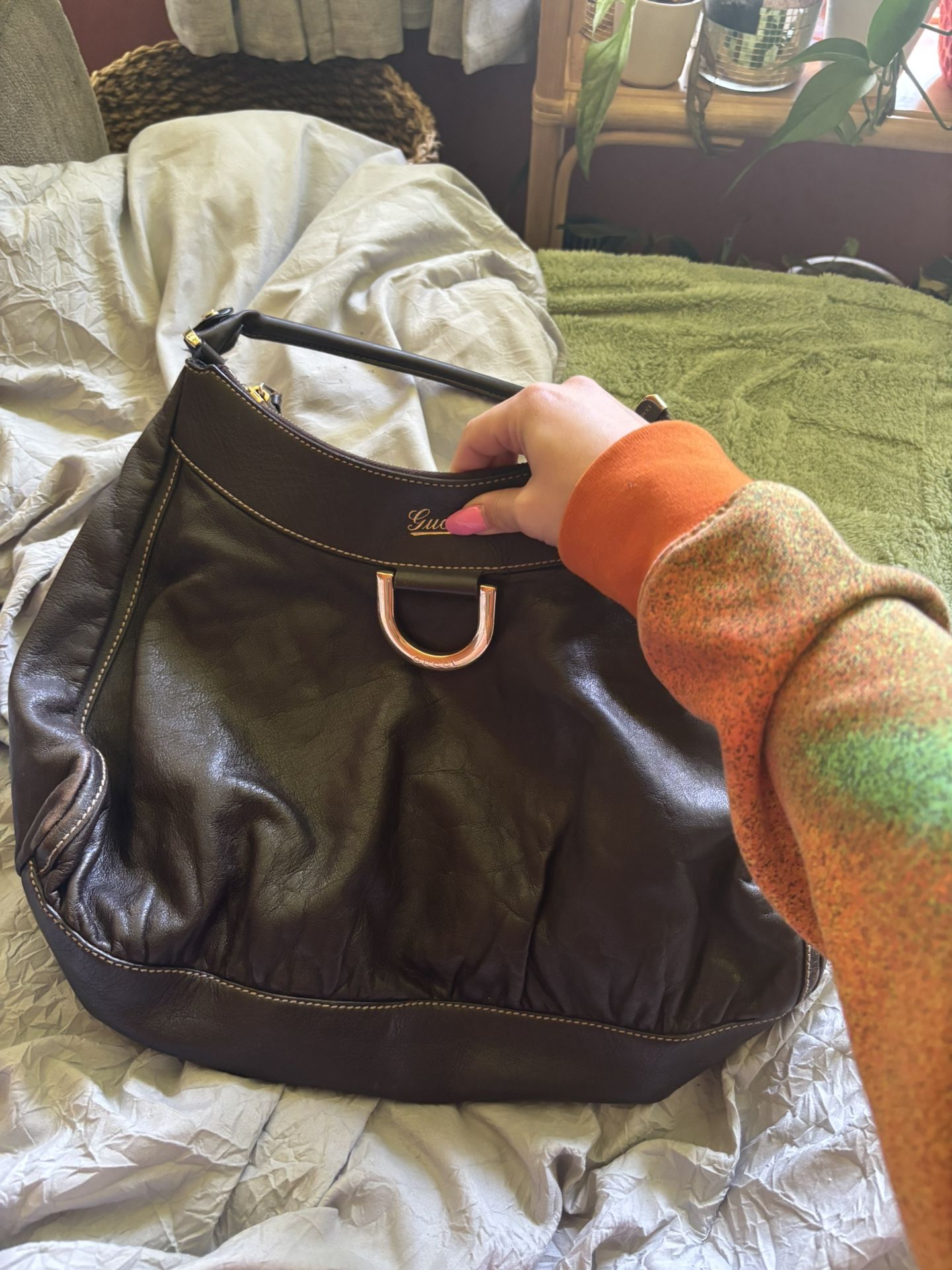 LOW PRICE MOVING- $3800 + tax vintage gu-cci purse