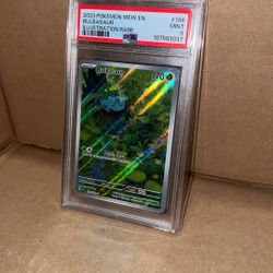 PSA 9 Bulbasaur IR