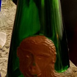 Vintage German Affentaler Spätburgunder "monkey bottle". 