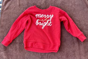Christmas Merry and Bright Sweatshirt 2T