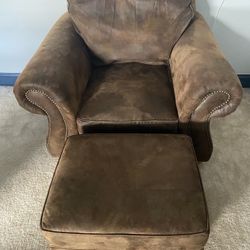 Raymour and Flanigan Couch And Chair With Ottoman