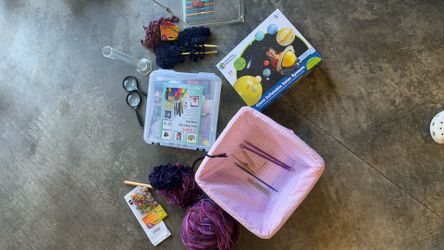 Assorted Art/Homeschool supplies