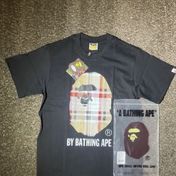 Bathing Ape Burberry Tee Shirt