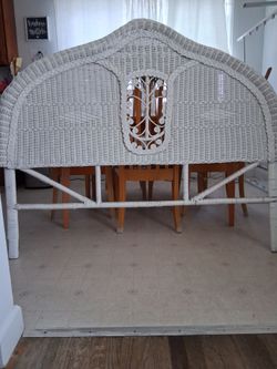 Wicker Headboard