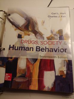 Drugs Society & Human Behavior