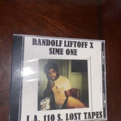 RANDOLF LIFTOFF SiME ONE  "L.A. 110 s. Lost tapes"  NEW sealed CD  This CD features the collaborative work of RANDOLF LIFTOFF and SiME ONE titled L.A 