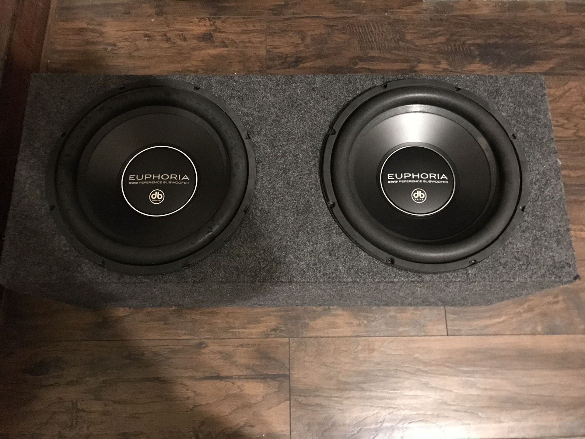 DB Drive Euphoria Ew3 12” Subs