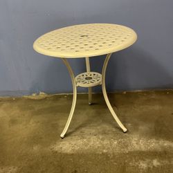 Cast Aluminum Antique Table 