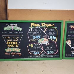 Framed Chalkboard Menu 