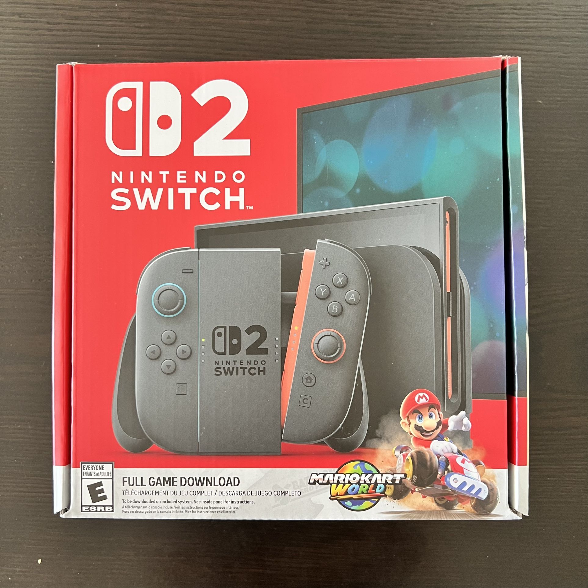 Nintendo Switch 2 NS2 Mario Kart World Launch Edition Video Game System