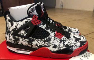 Air Jordan 4 Tattoo Sneakers