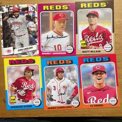 CINCINNATI REDS 14 CARD LOT