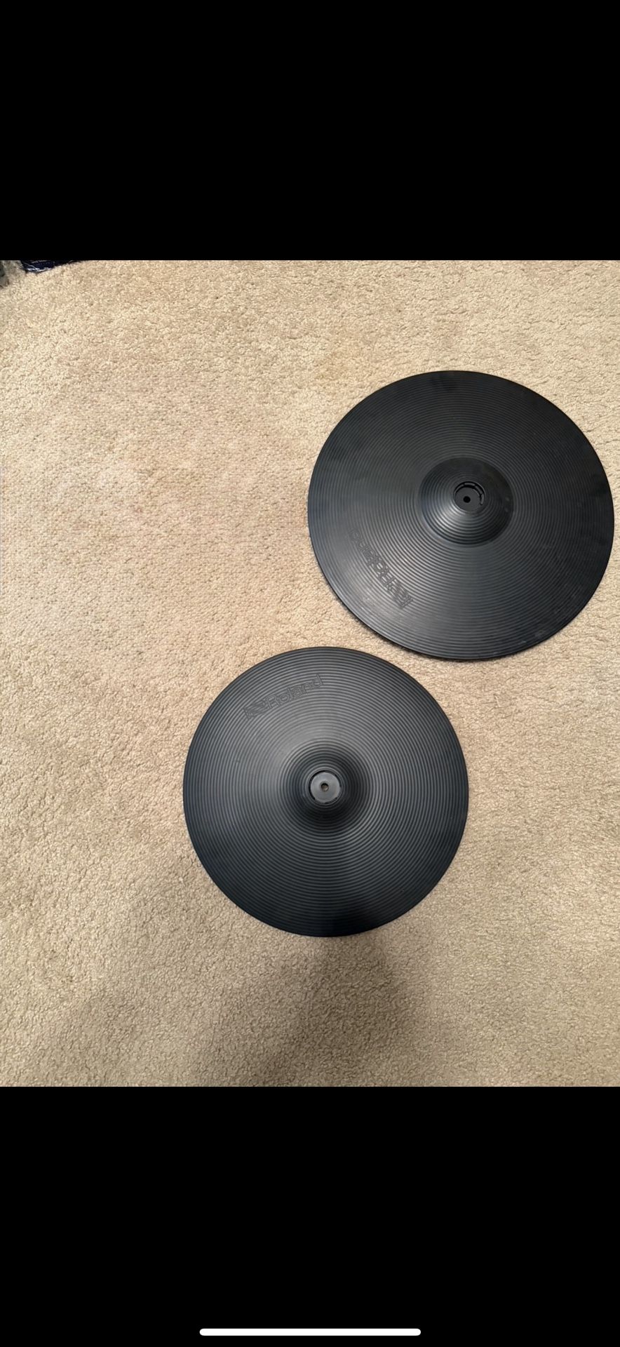 Roland Electronic Drum Cymbals Cy14 Cy16
