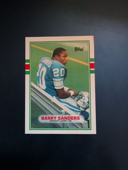 Barry Sanders rookie