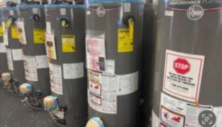 Rheem water heater 30,40,50 gallon