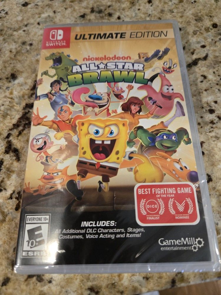 New Sealed Nickelodeon All Star Brawl Ultimate
