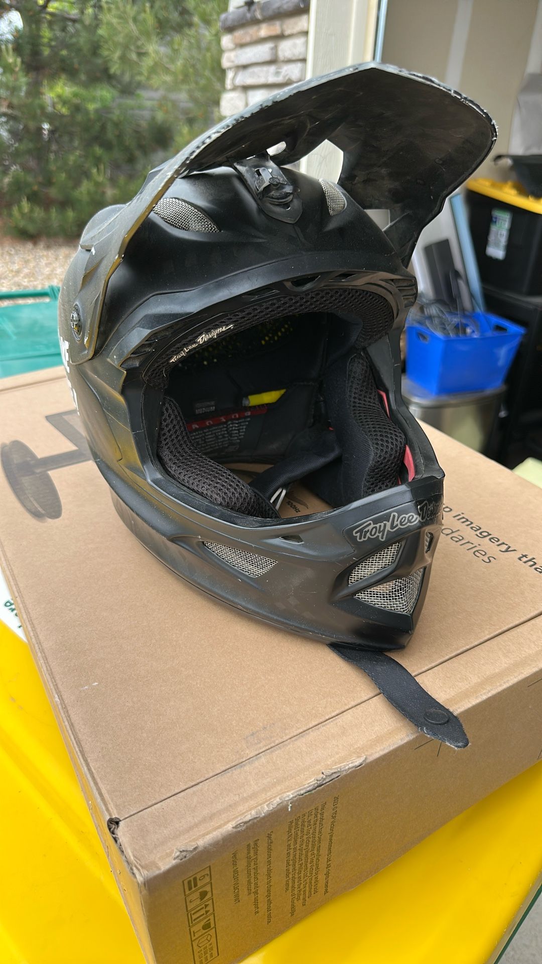 Troy Lee Carbon fiber Helmet