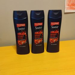 Suave Men Body Wash 15 FL Oz 