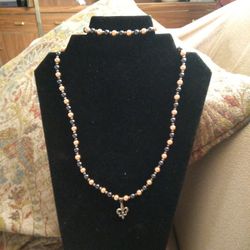 Matching Necklace And Bracelet 