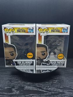 Black Panther And Kilmonger Funko Pop Set