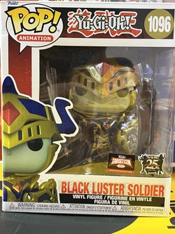 Yu-Gi-Oh Black Luster Soldier Funko Pop #1096 Target Con 2022 Exclusive Metallic