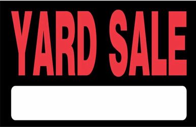 Yard sale
