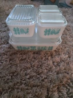 Beautiful set of refrigerator dishes