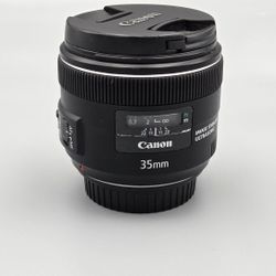 Canon EF 35mm f/2 IS USM Full-Frame Lens